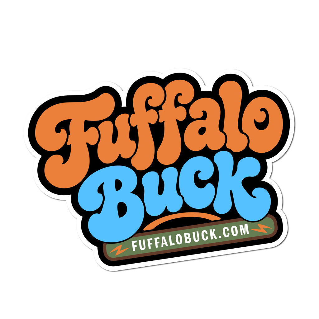 Fuffalo Buck OG Slap Pack – 3 Vinyl Stickers