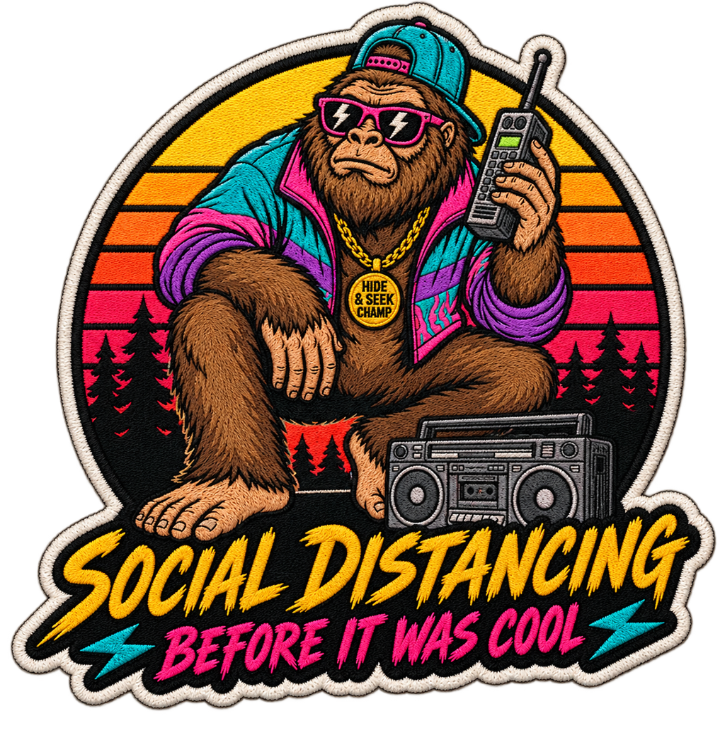 Social Distancing Before It Was Cool Patch