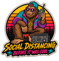 Social Distancing Before It Was Cool Patch