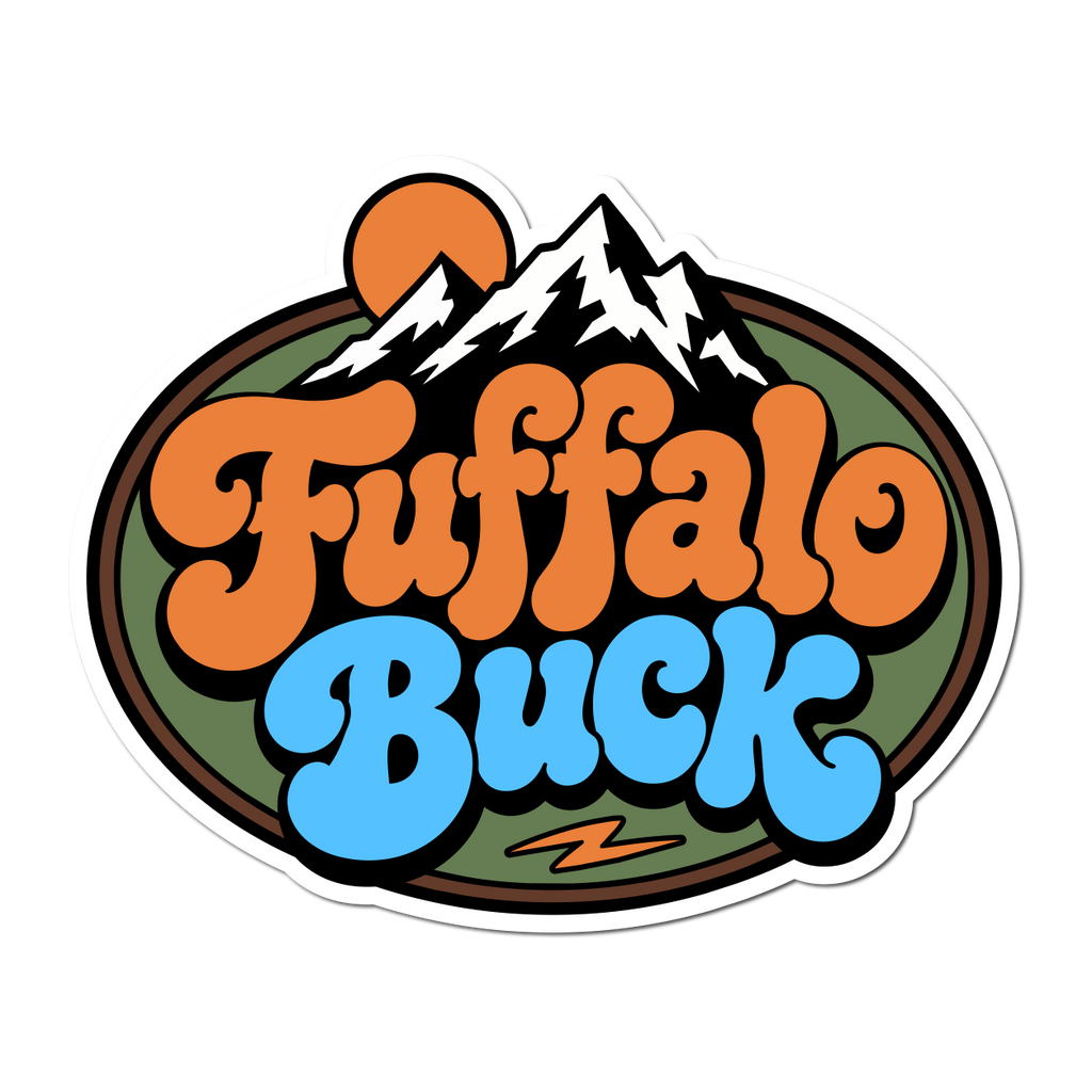 Fuffalo Buck OG Slap Pack – 3 Vinyl Stickers