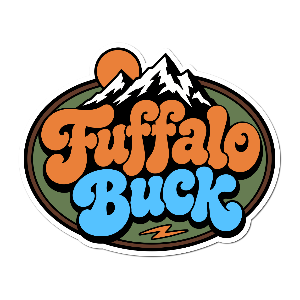 Fuffalo Buck OG Slap Pack – 3 Vinyl Stickers